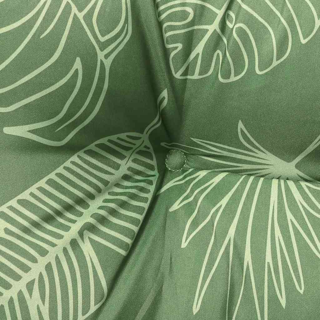 Coussins de banc de jardin 2 pièces Motif floral Tissu Oxford