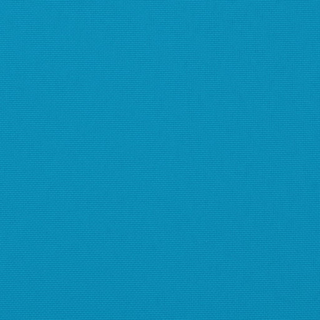 Coussins pour banc de jardin 2 pcs Bleu clair 200x50x7 cm Tissu Oxford
