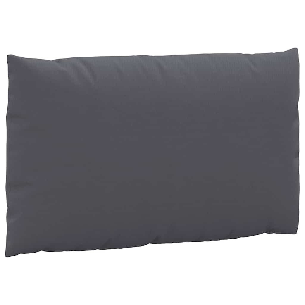 Coussins de palette 2 pcs en tissu Oxford anthracite