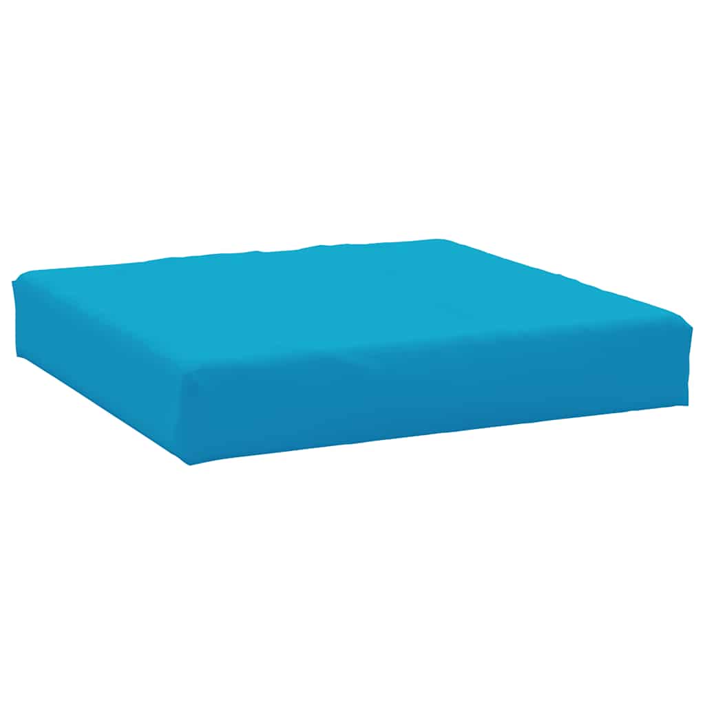 Coussin de palette 2 pièces Bleu clair Tissu Oxford