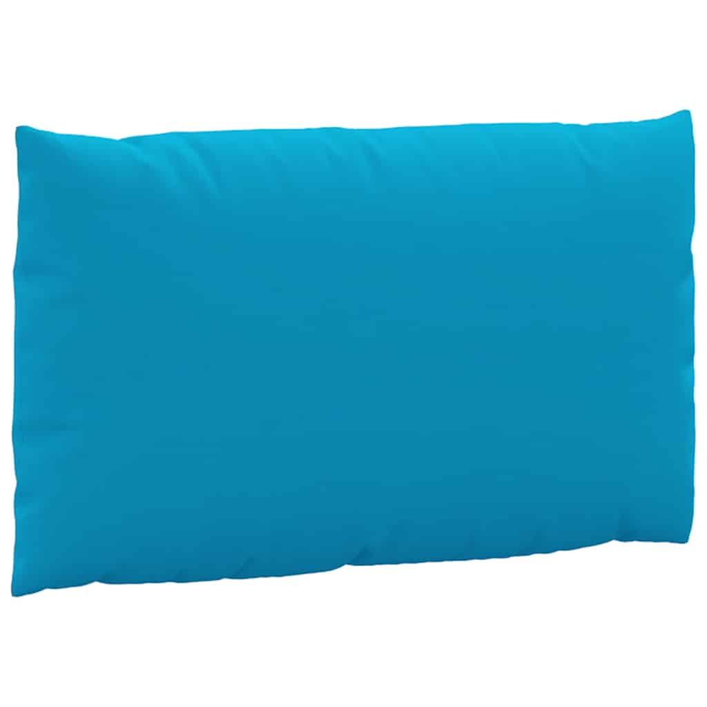 Coussin de palette 2 pièces Bleu clair Tissu Oxford