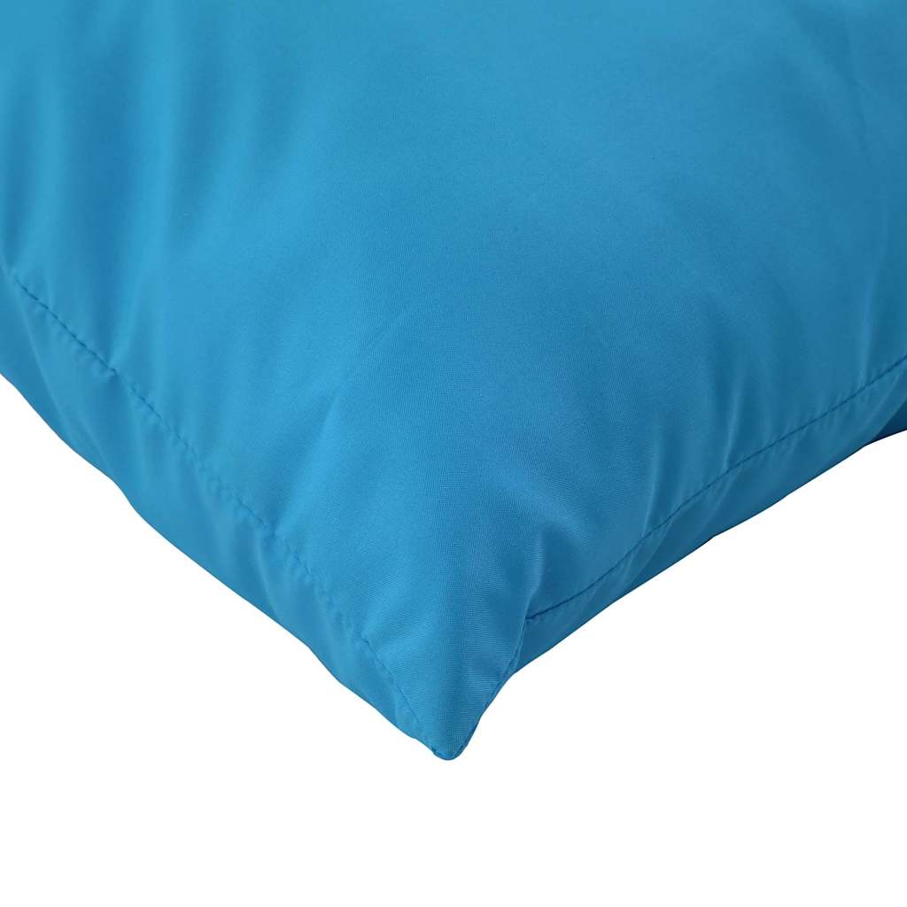 Coussin de palette 2 pièces Bleu clair Tissu Oxford