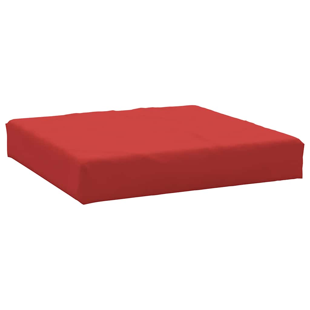 Coussins pour palette 2 pièces Tissu Oxford rouge