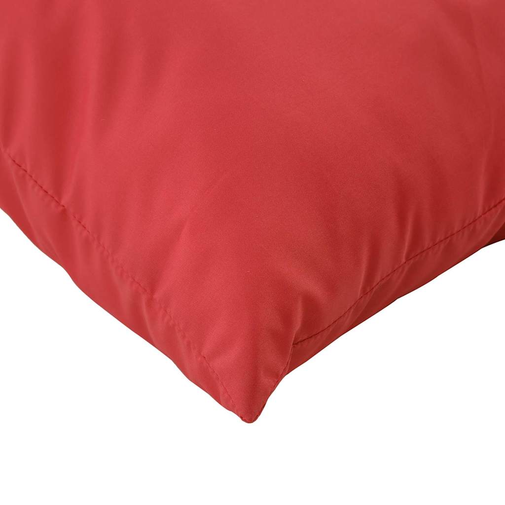 Coussins pour palette 2 pièces Tissu Oxford rouge