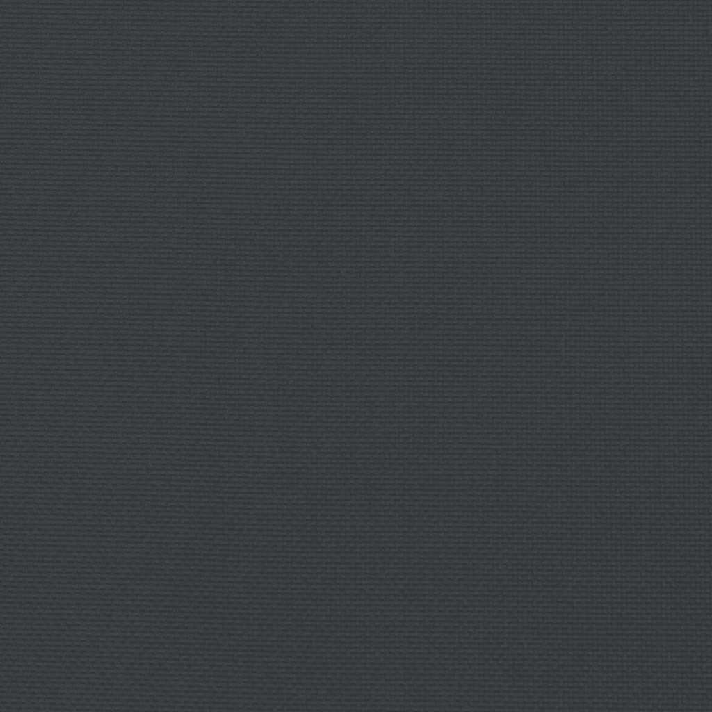 Palettenkissen 2-tlg. Schwarz Oxford-Gewebe