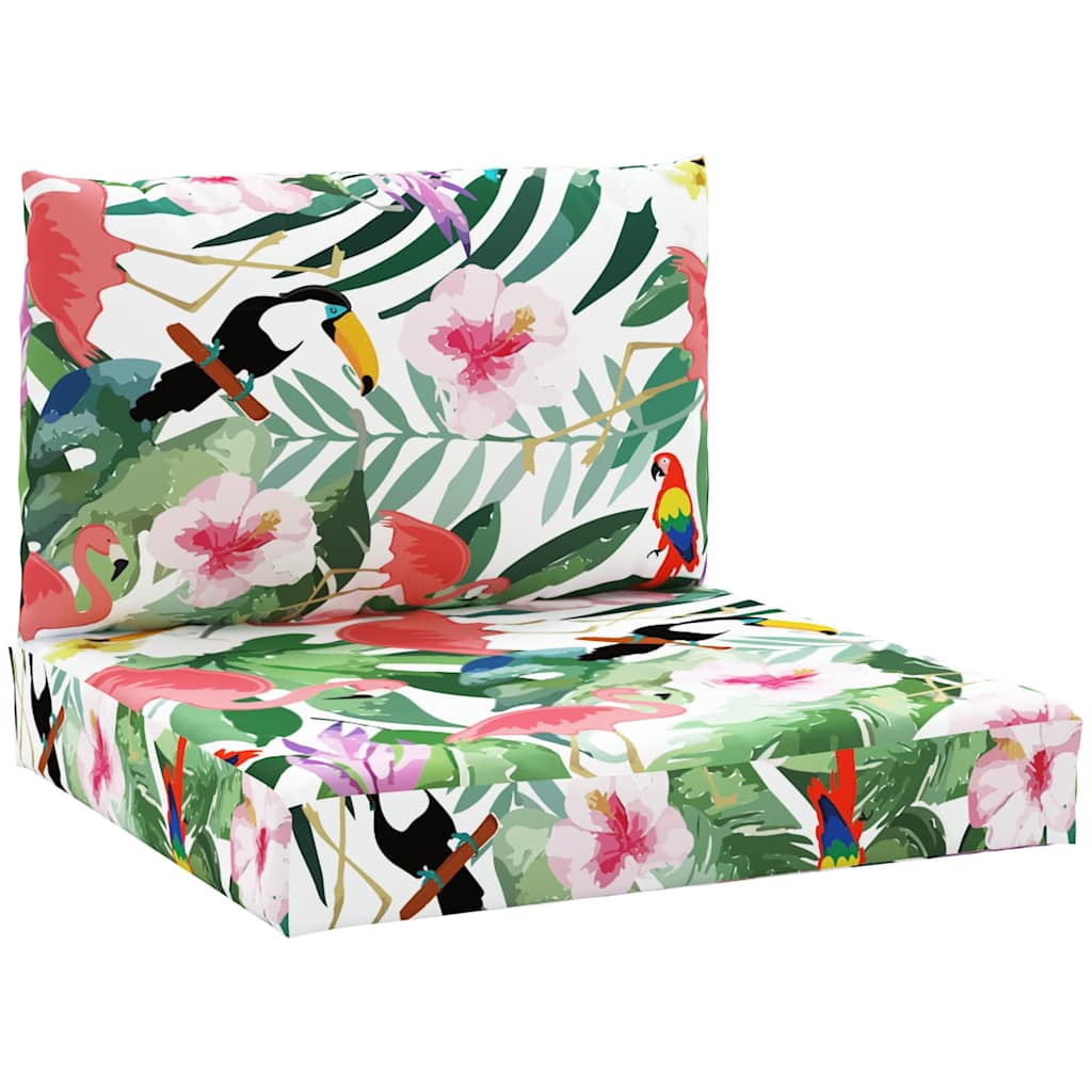 Pallet Cushions 2 pcs. Multicolored Oxford Fabric