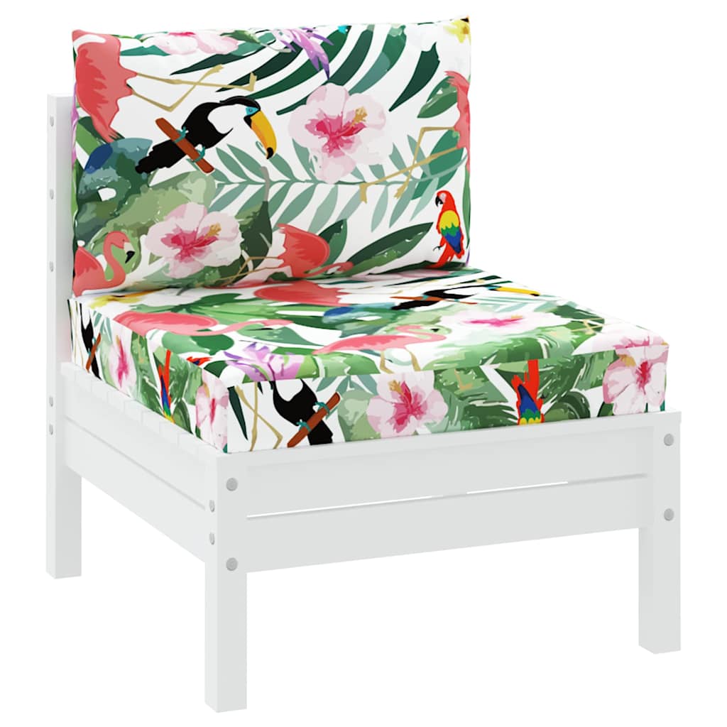 Pallet Cushions 2 pcs. Multicolored Oxford Fabric