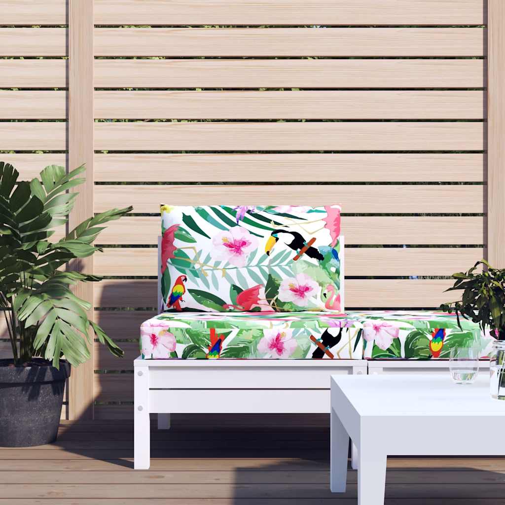 Pallet Cushions 2 pcs. Multicolored Oxford Fabric