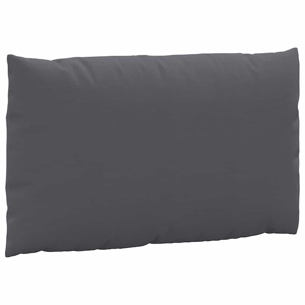 Coussin de palette 3 pièces Tissu Oxford anthracite