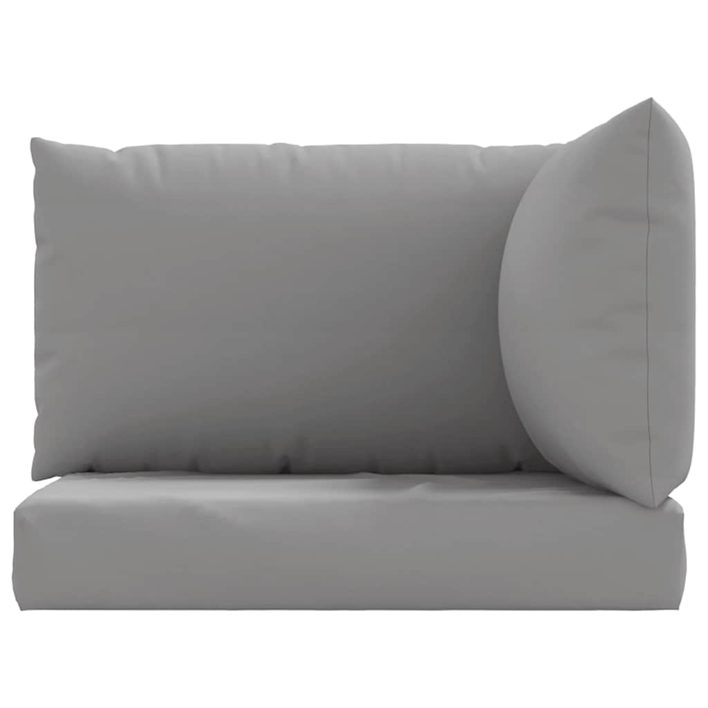 Coussin de palette 3 pièces Tissu Oxford gris
