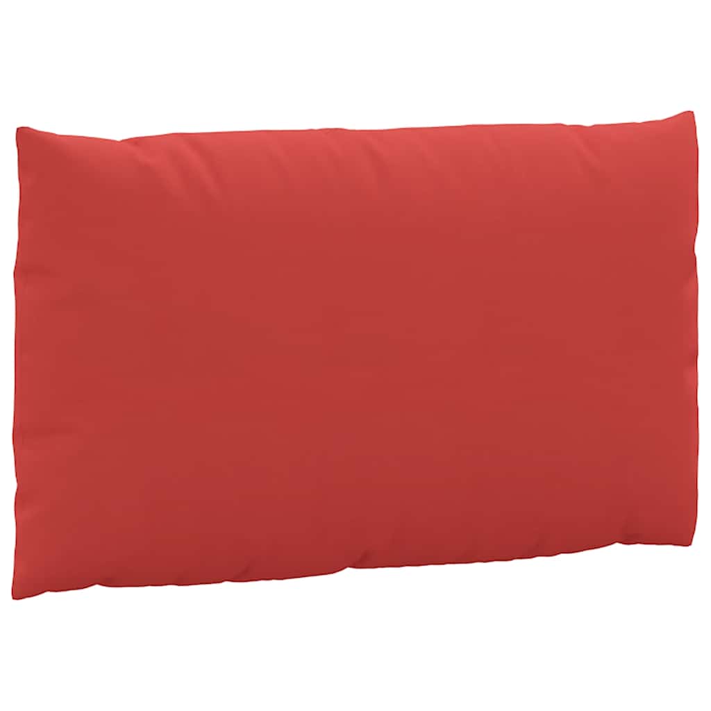 3-piece pallet cushion set, red Oxford fabric