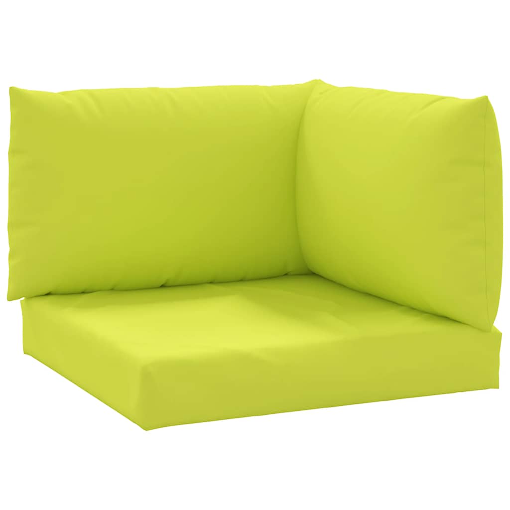 Pallet Cushions 3-piece Light Green Oxford Fabric