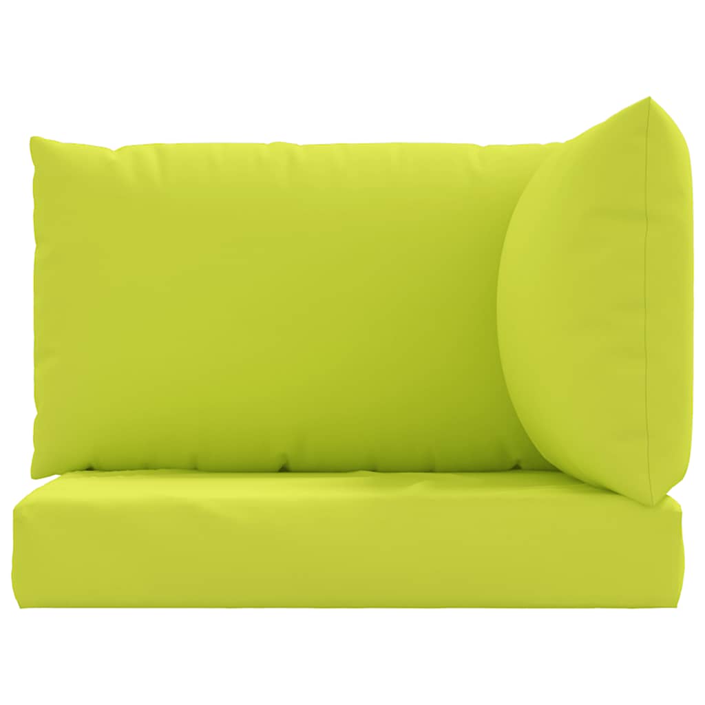 Pallet Cushions 3-piece Light Green Oxford Fabric