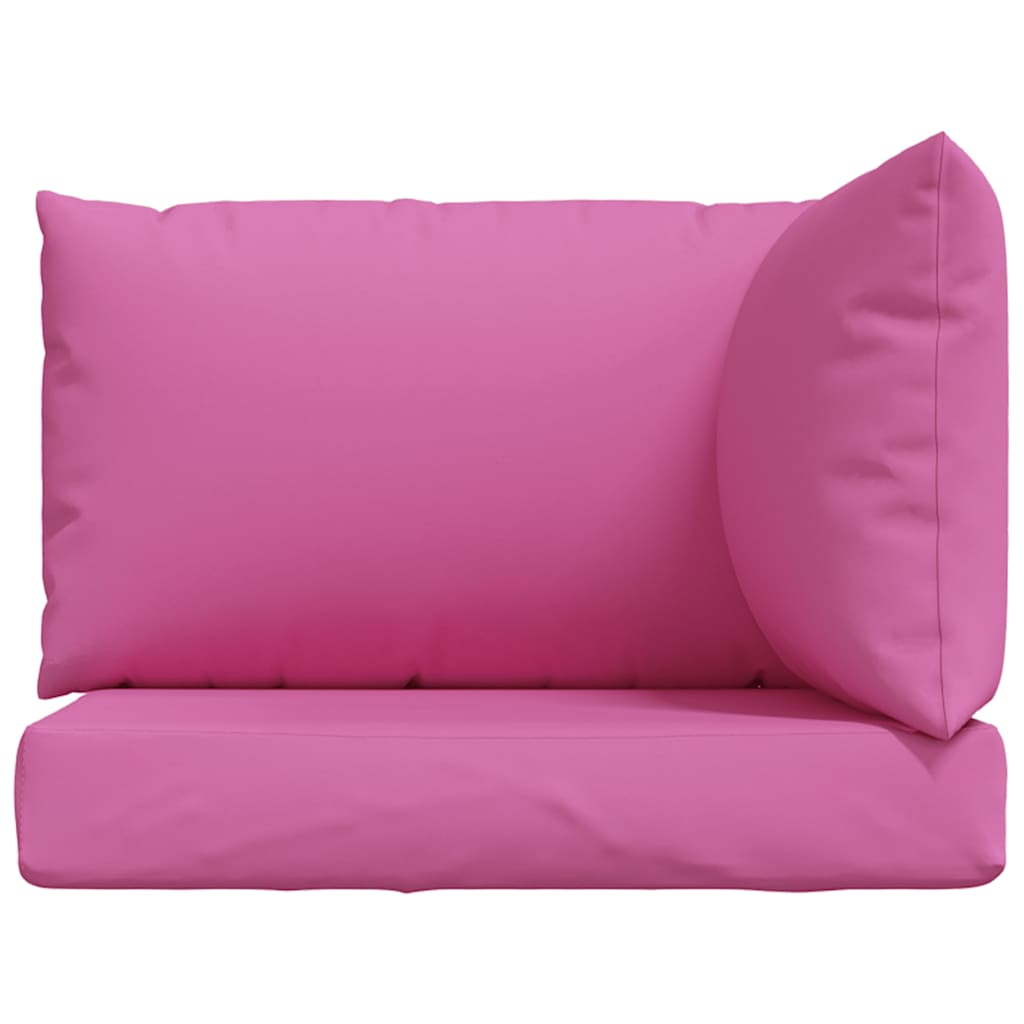 Pallet Cushions 3 pcs. Pink Oxford Fabric