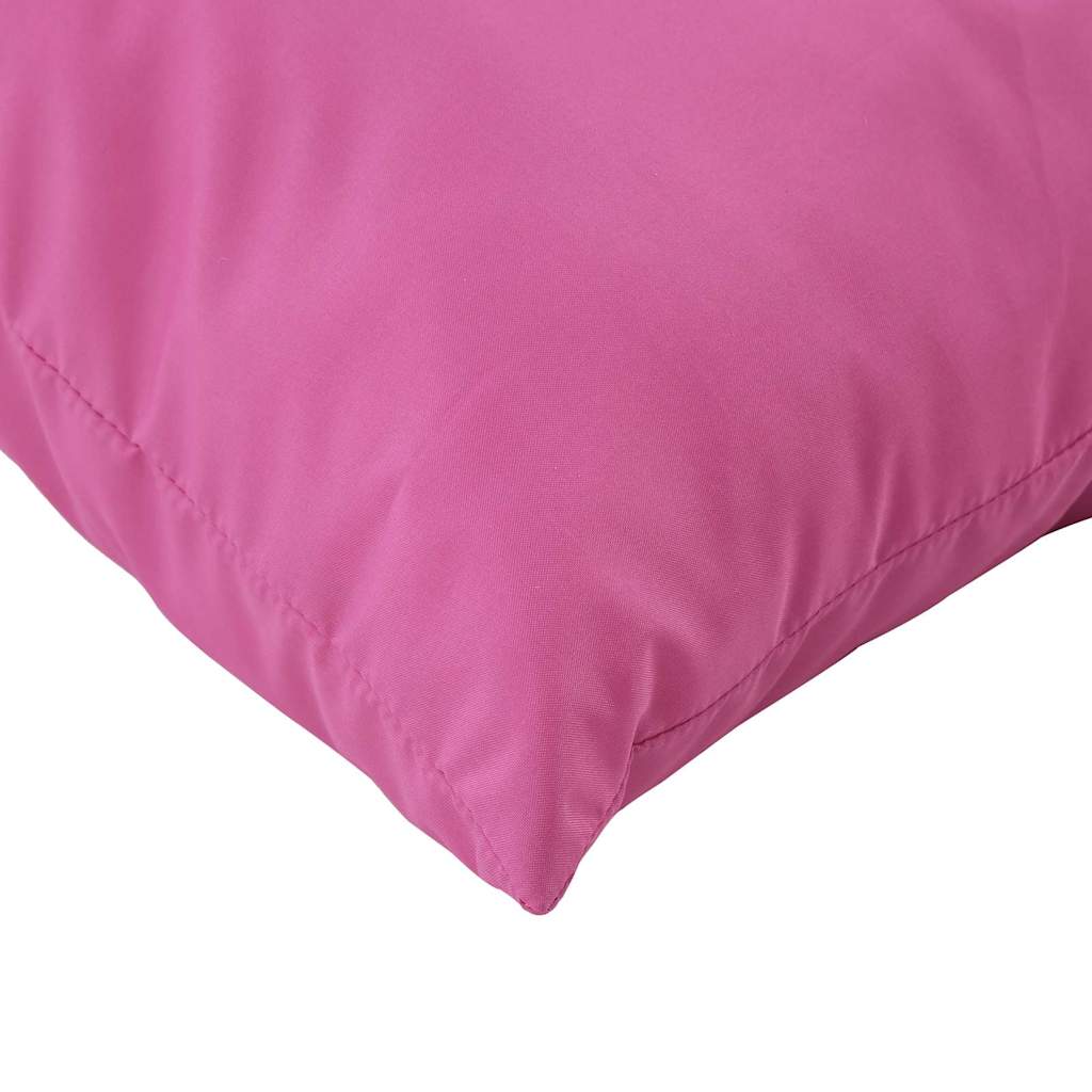 Pallet Cushions 3 pcs. Pink Oxford Fabric