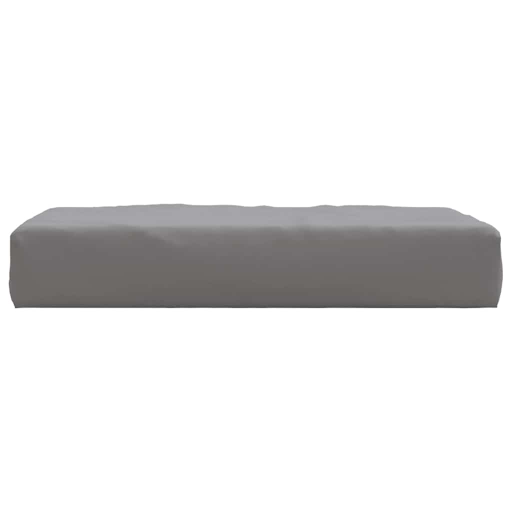 Coussin pour palette Gris 60x60x9,5 cm Tissu Oxford