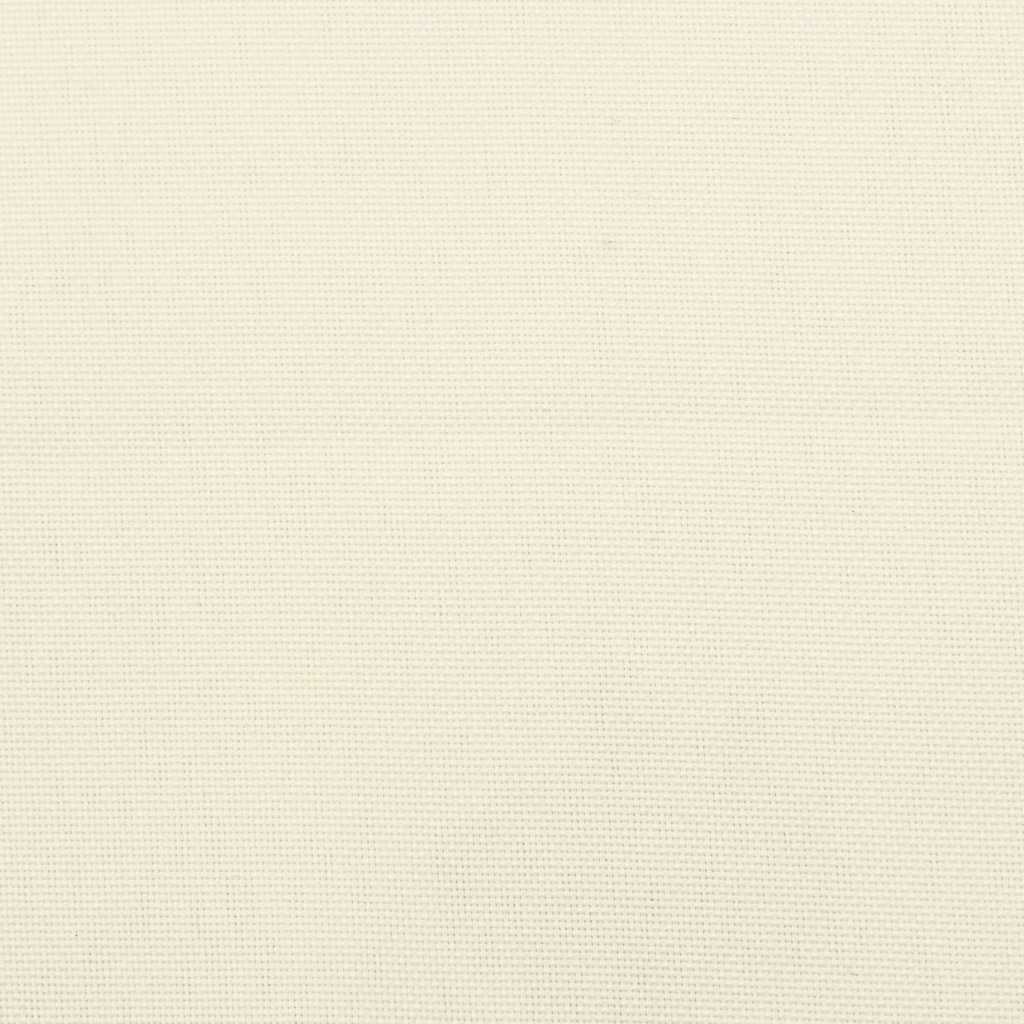 Coussin de palette crème 60x60x9,5 cm en tissu Oxford