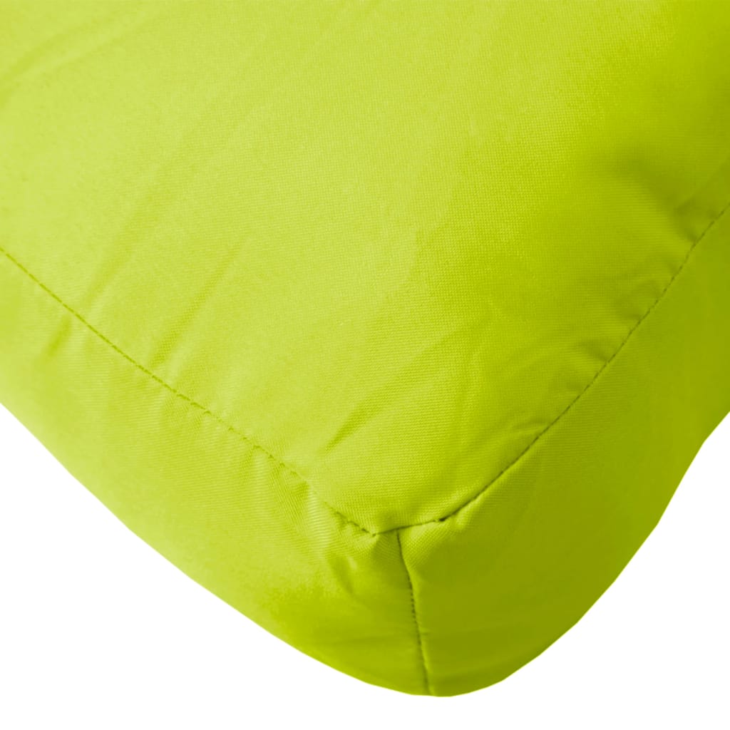 Pallet Cushion Bright Green 60x60x9.5 cm Oxford Fabric