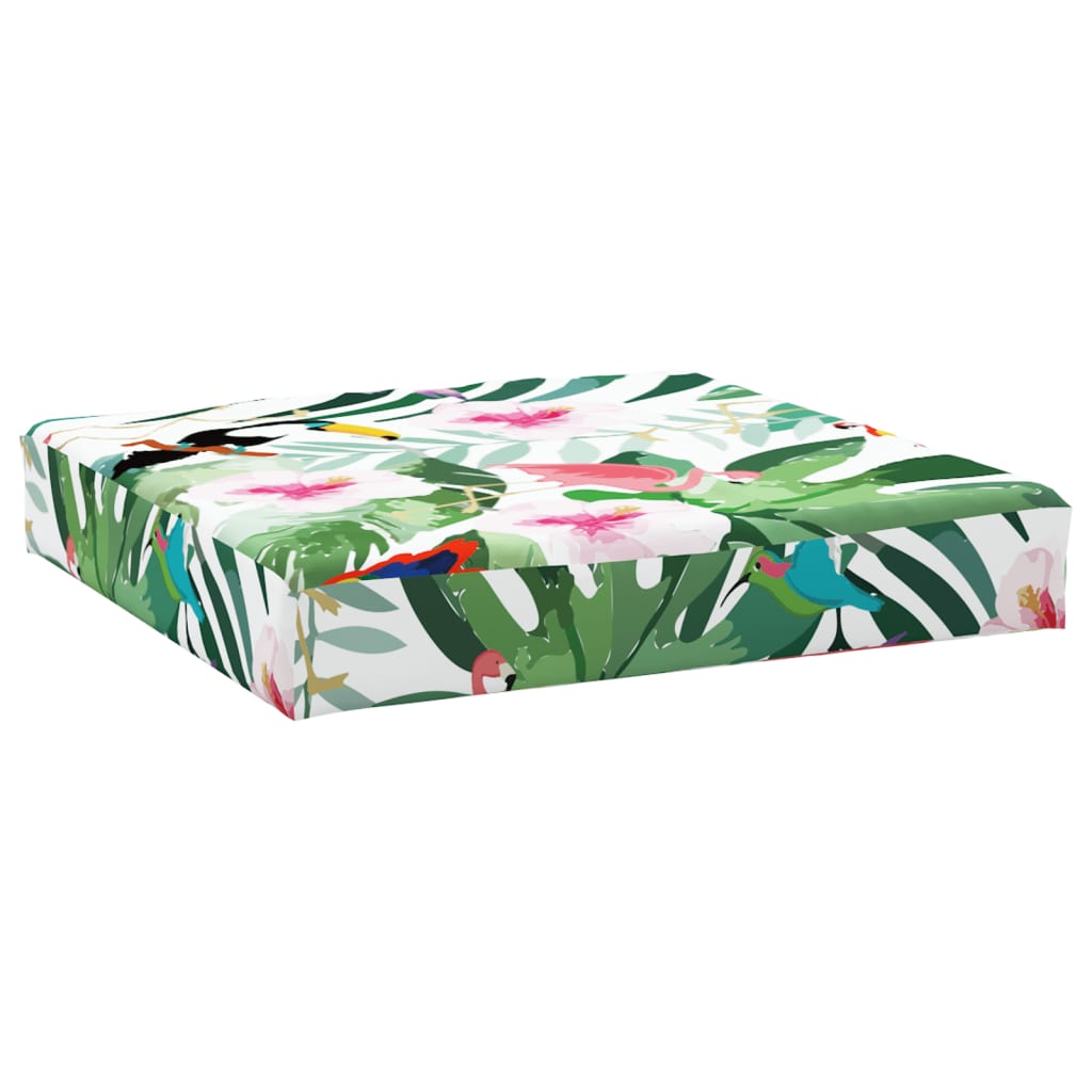 Pallet Cushion Multicolored 60x60x8 cm Oxford Fabric