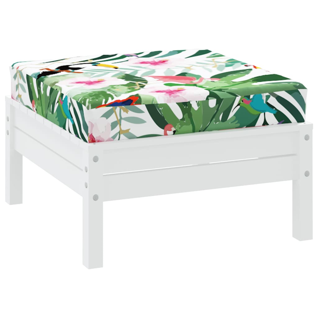Pallet Cushion Multicolored 60x60x8 cm Oxford Fabric