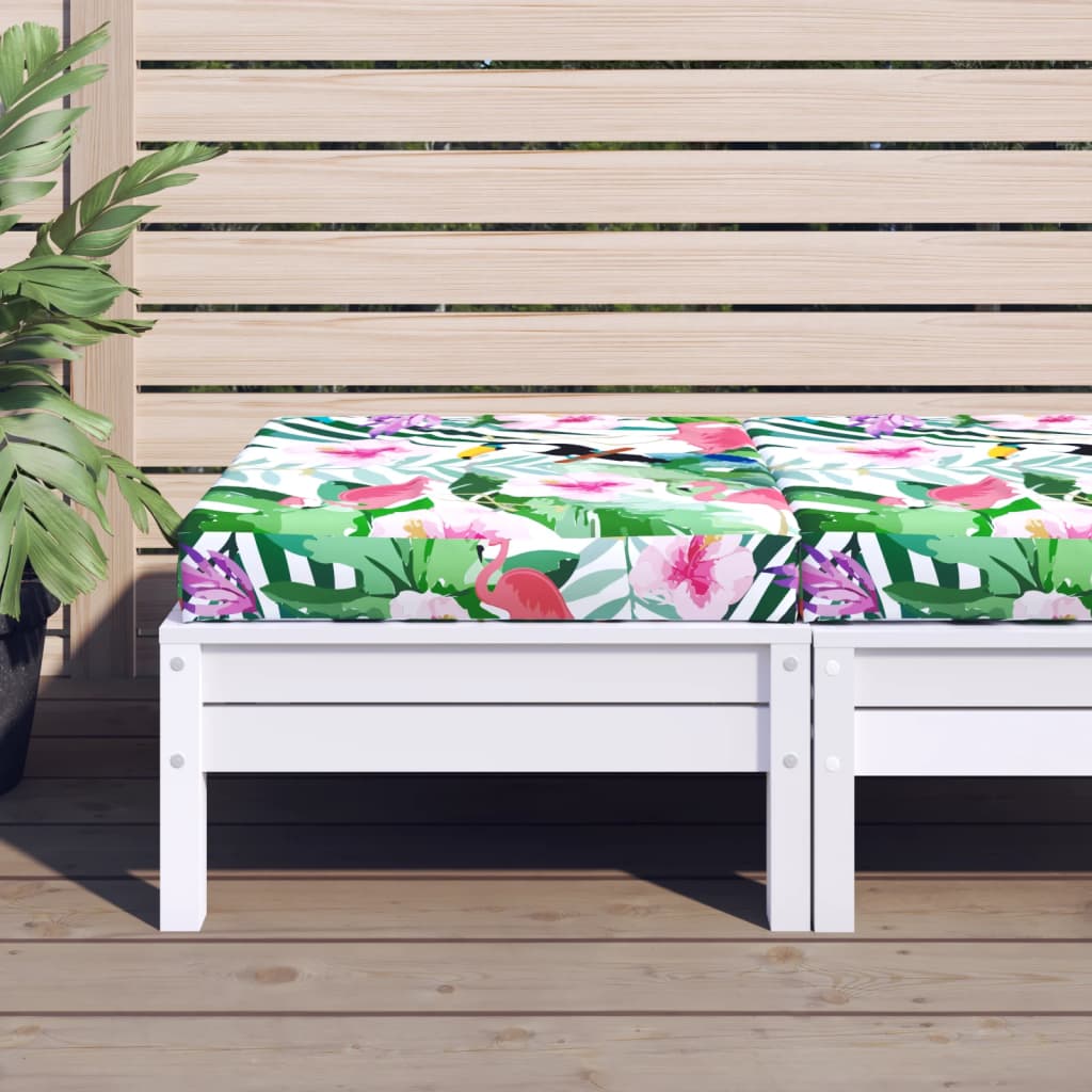 Pallet Cushion Multicolored 60x60x8 cm Oxford Fabric