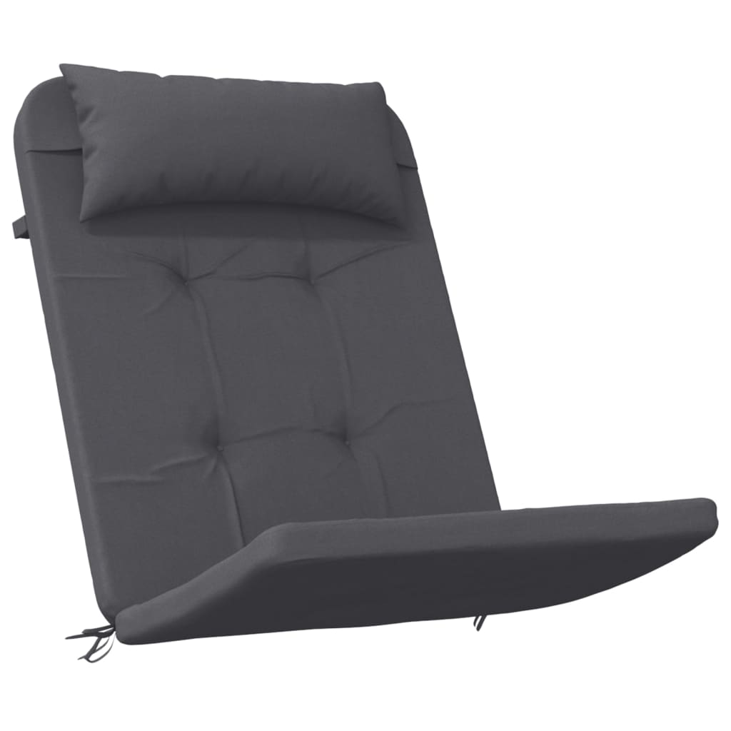 Coussins Adirondack 2 p. Tissu Oxford anthracite