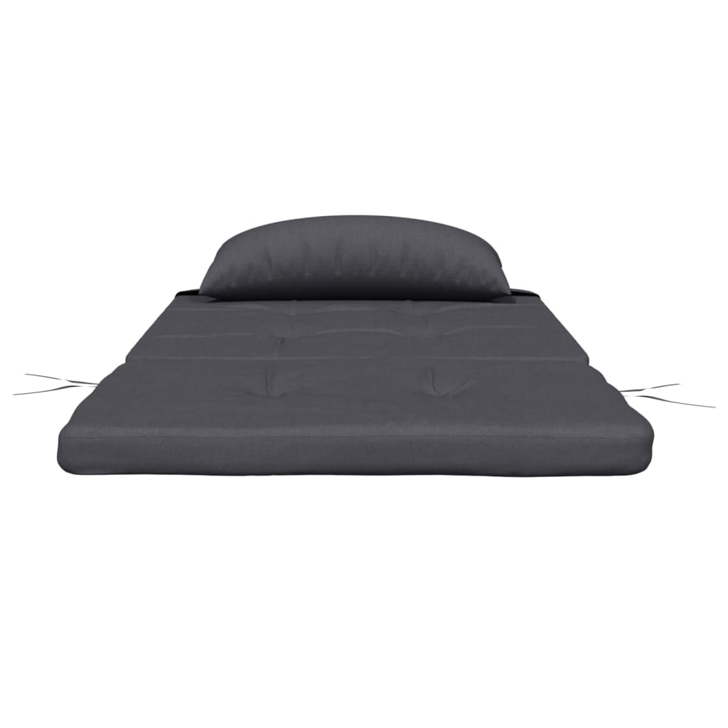 Coussins Adirondack 2 p. Tissu Oxford anthracite