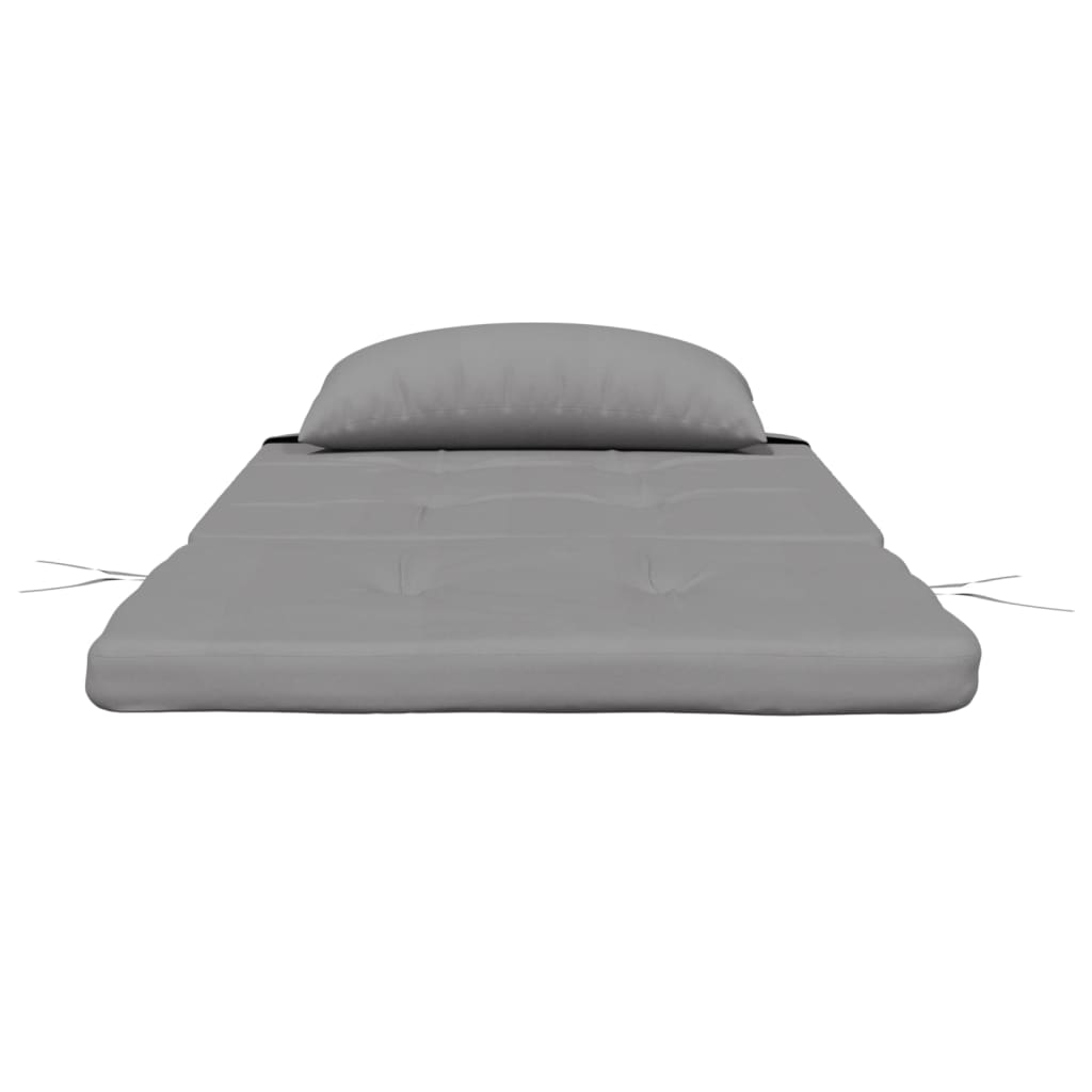 Coussins Adirondack 2 p. Gris Tissu Oxford