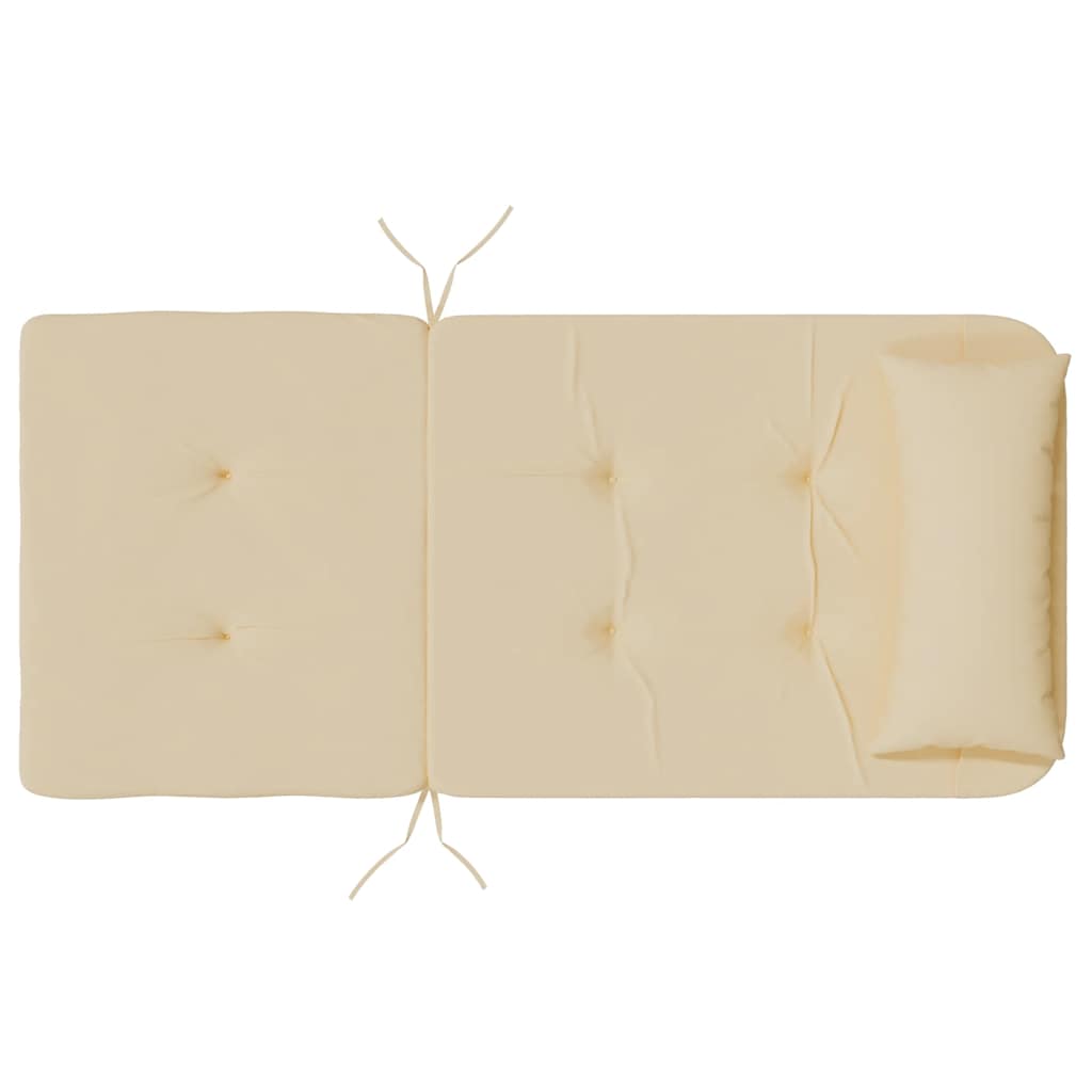 Adirondack-Auflagen 2 Stk. Beige Oxford-Gewebe