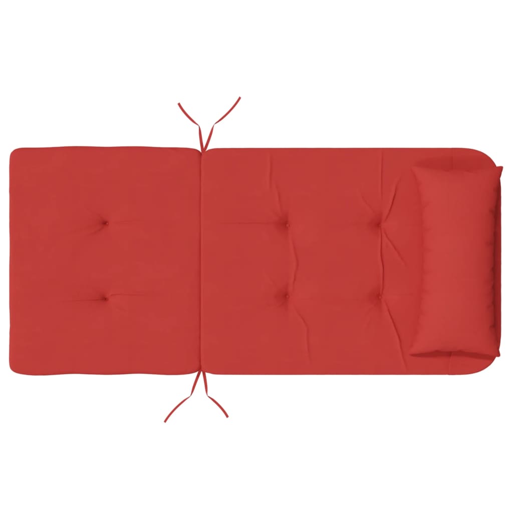 Adirondack Cushions 2 pcs. Red Oxford Fabric