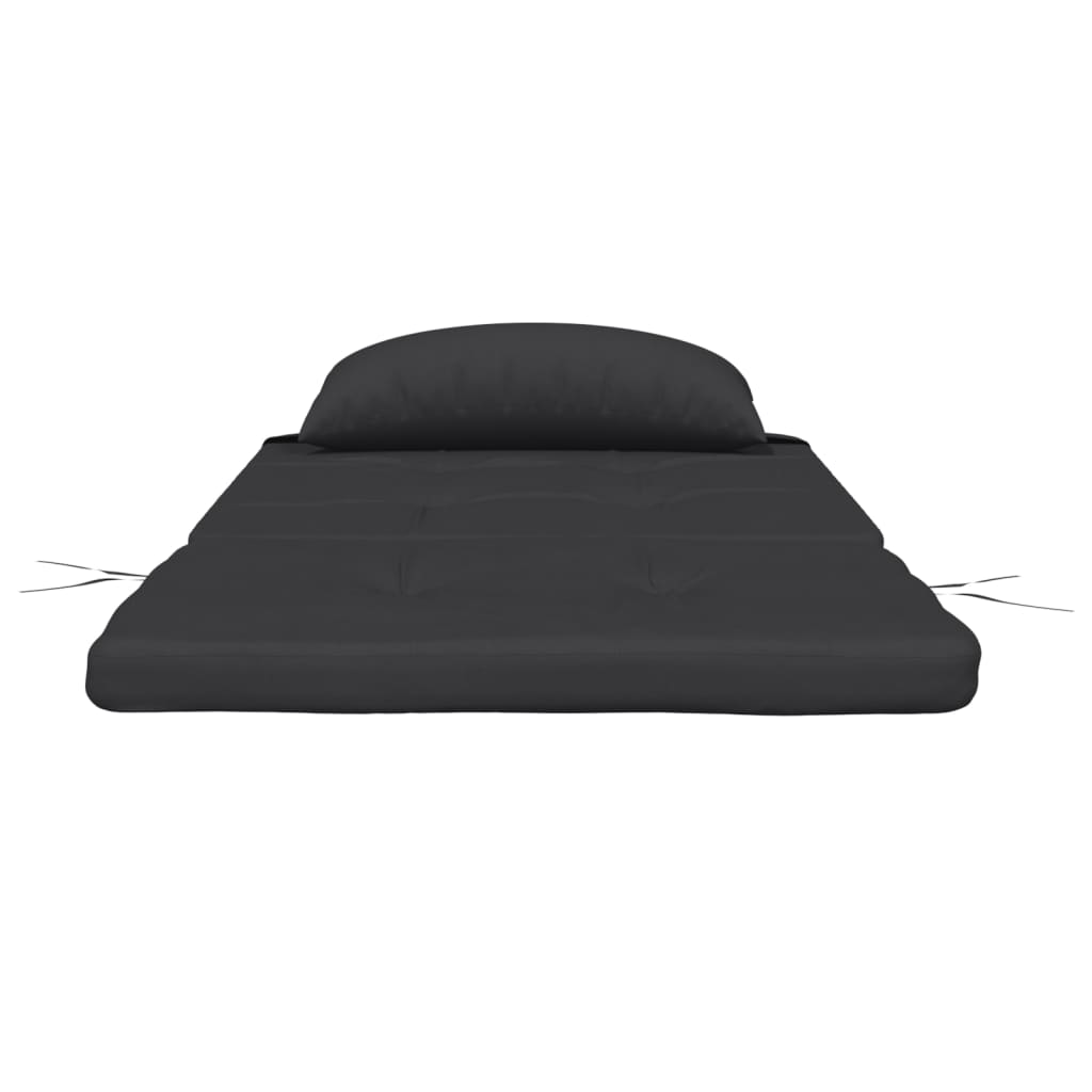 Adirondack Cushions 2 pcs. Black Oxford Fabric