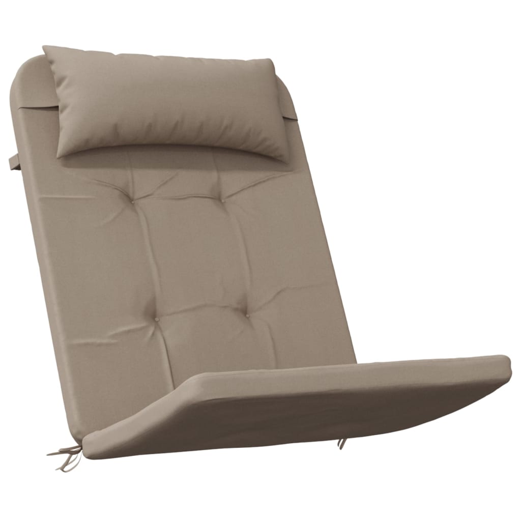 Adirondack Cushions 2 pcs. Taupe Oxford Fabric