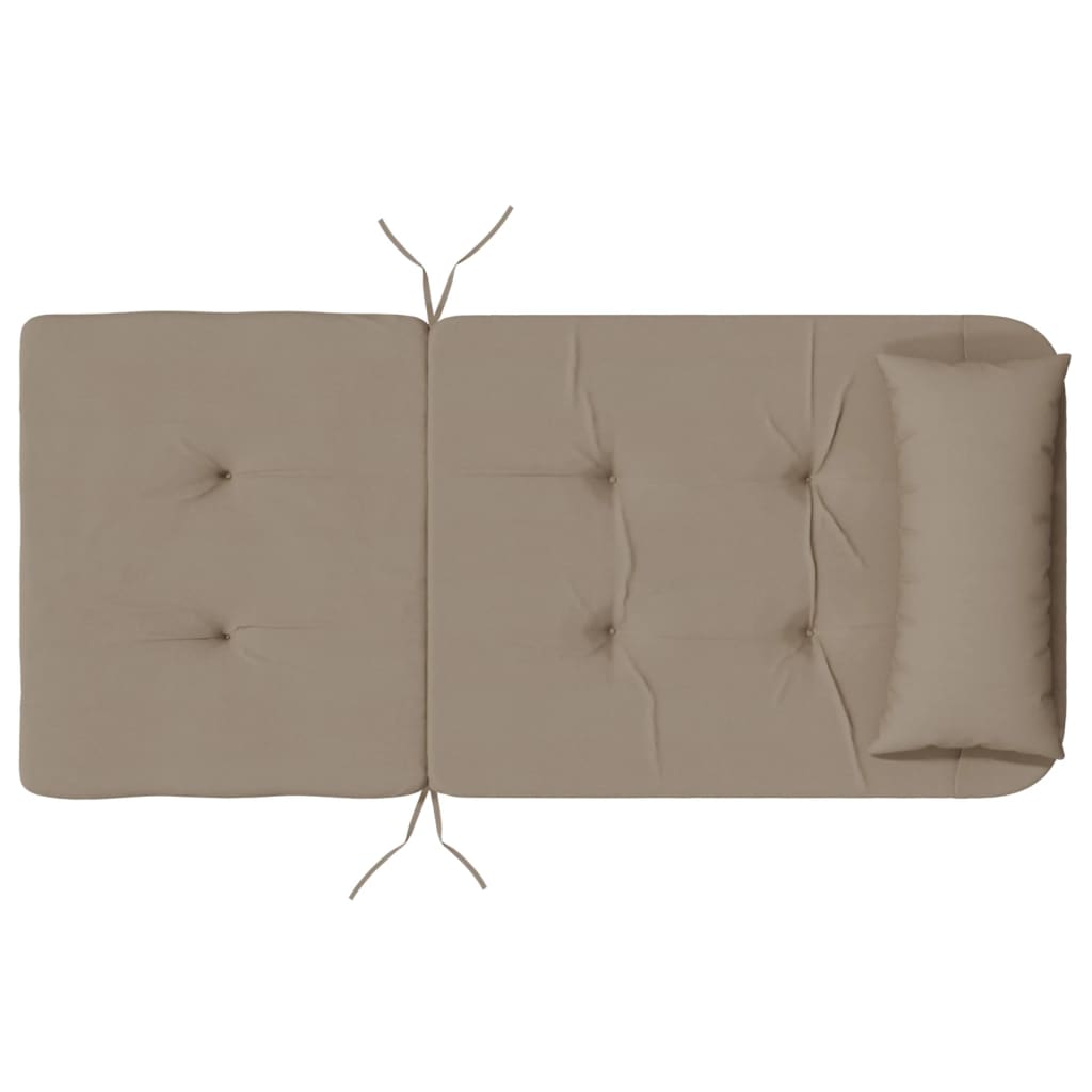 Adirondack Cushions 2 pcs. Taupe Oxford Fabric