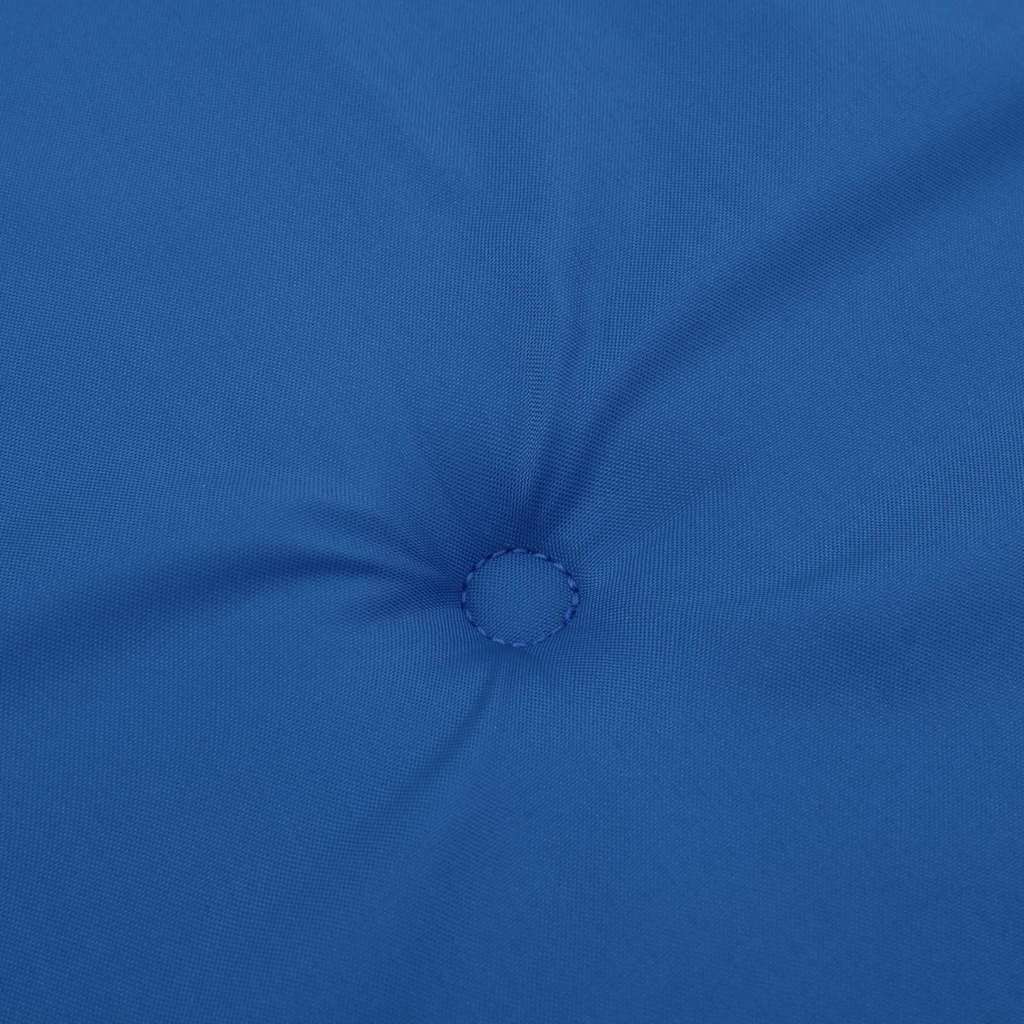Chair Cushions Plain 2 pcs Blue 58 x 77 x 4.5 cm Oxford fabric