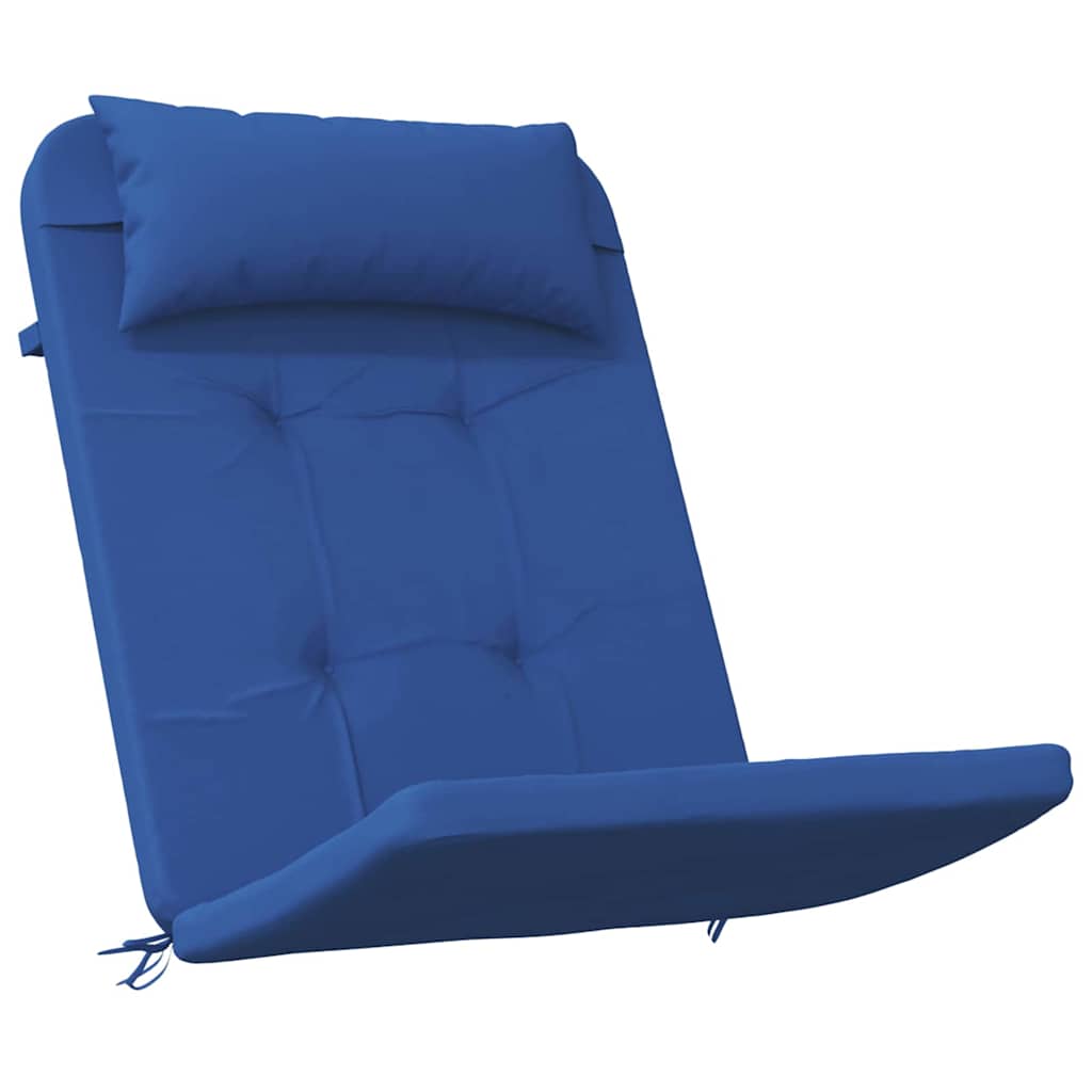 Chair Cushions Plain 2 pcs Blue 58 x 77 x 4.5 cm Oxford fabric