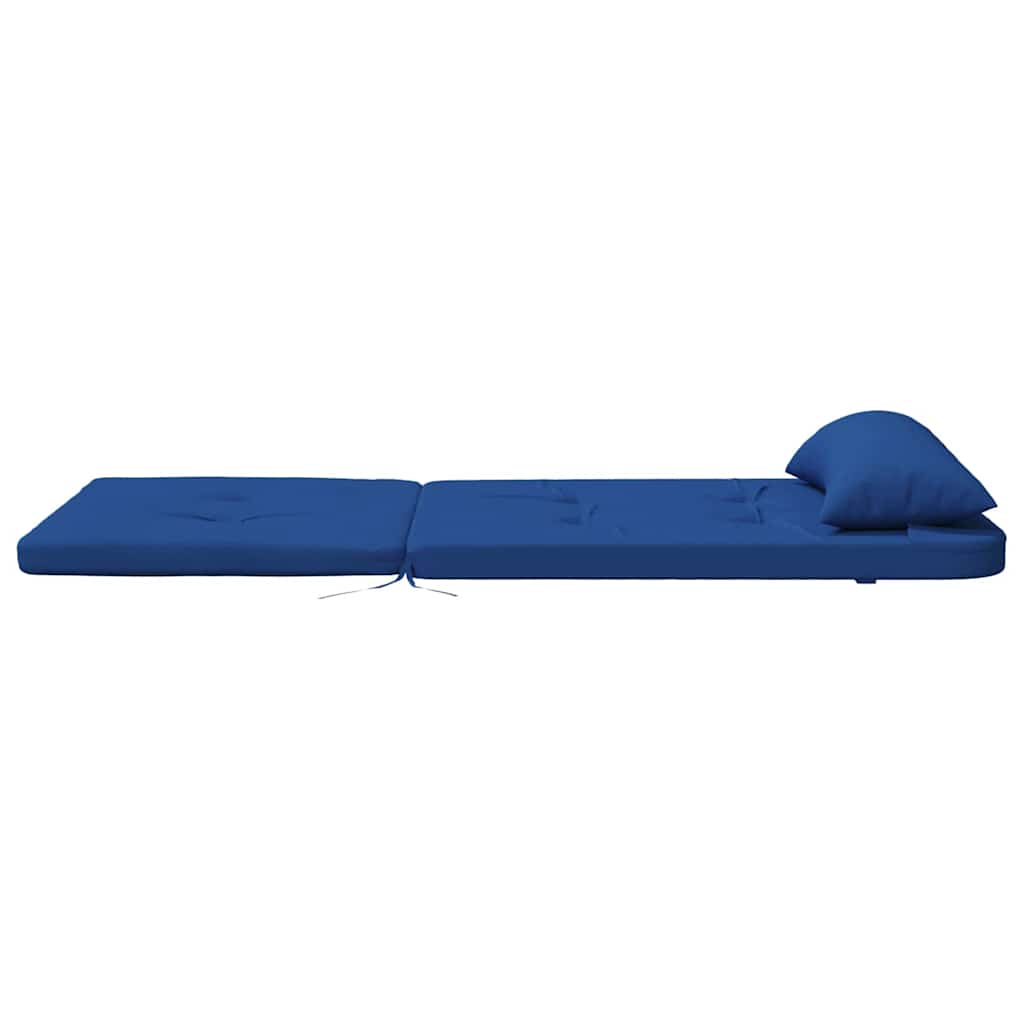 Chair Cushions Plain 2 pcs Blue 58 x 77 x 4.5 cm Oxford fabric