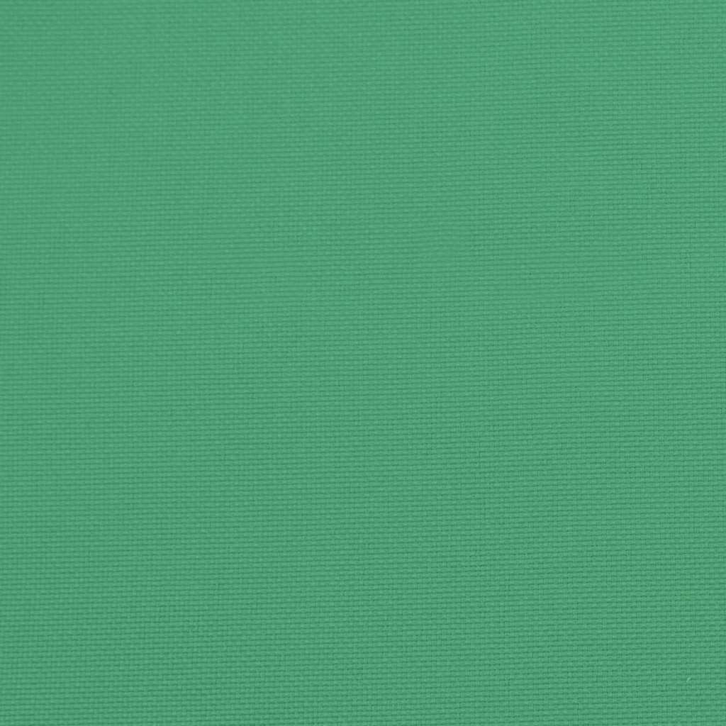 Coussin de transat vert 180x60x4 cm en tissu Oxford