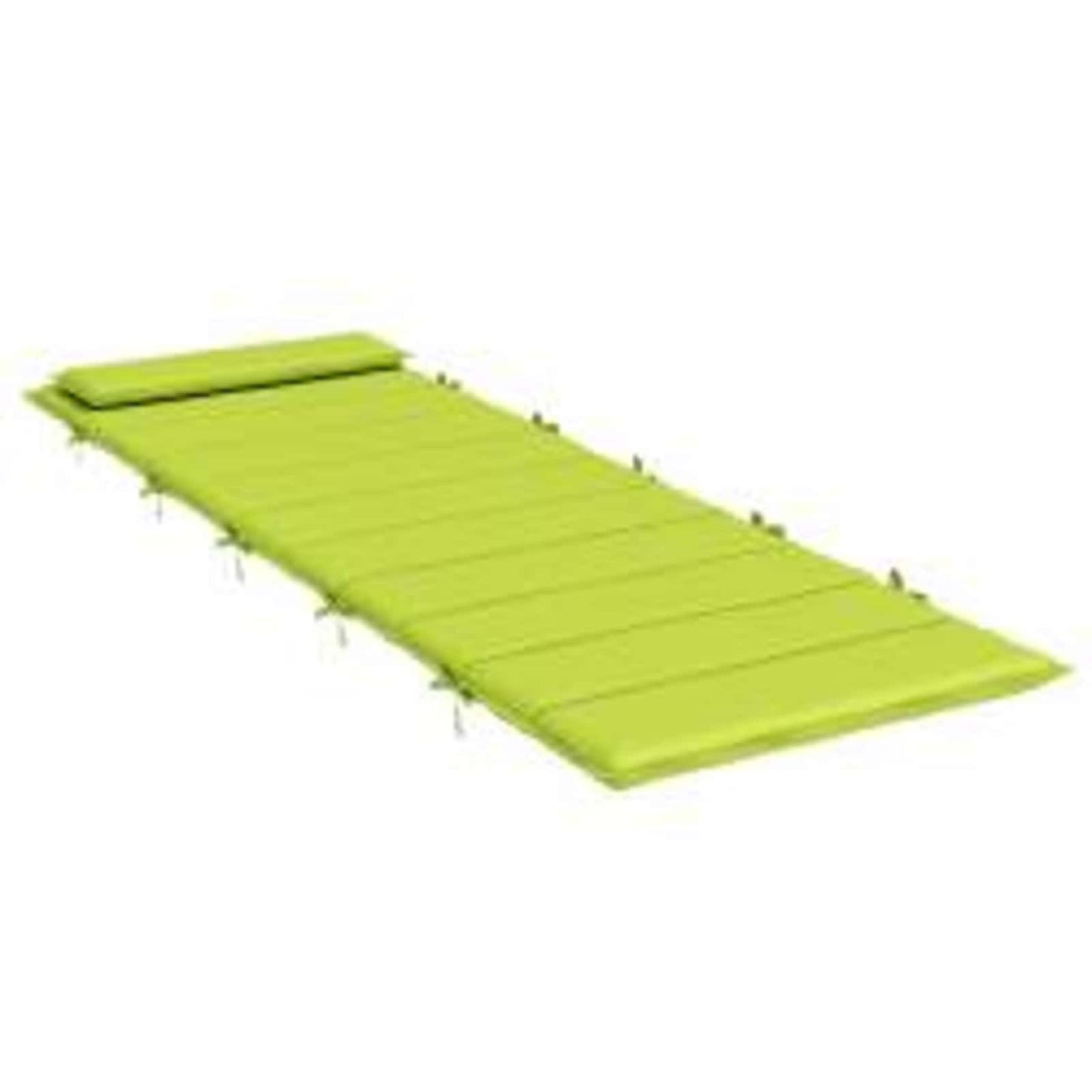 Sun Lounger Cushion Green 180 x 60 x 4 cm Oxford Cloth