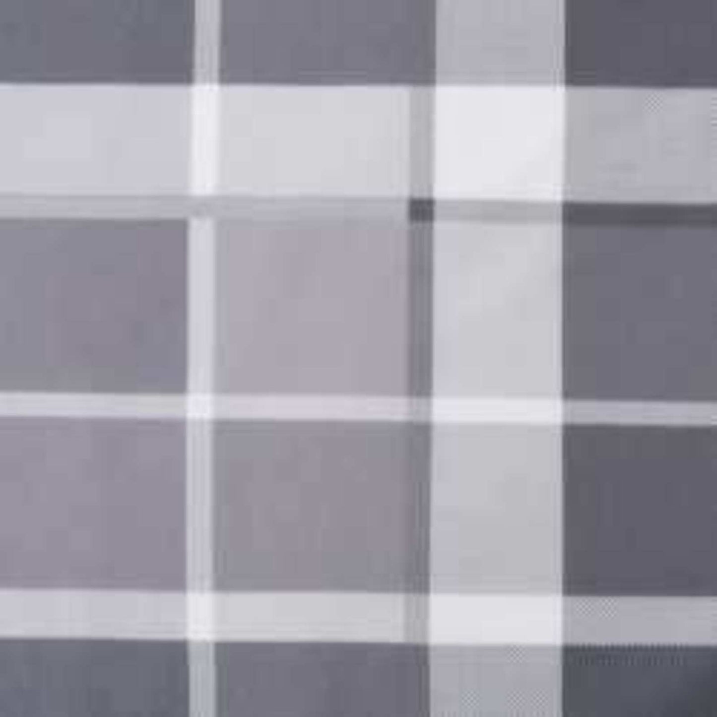 Sun Lounger Cushion Plaid Grey 180 x 60 x 4 cm Oxford Fabric