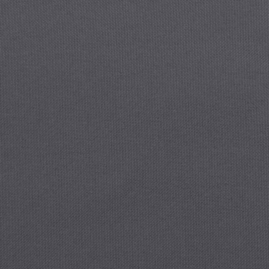 Coussins pour chaises longues 6 pcs. Anthracite Tissu Oxford