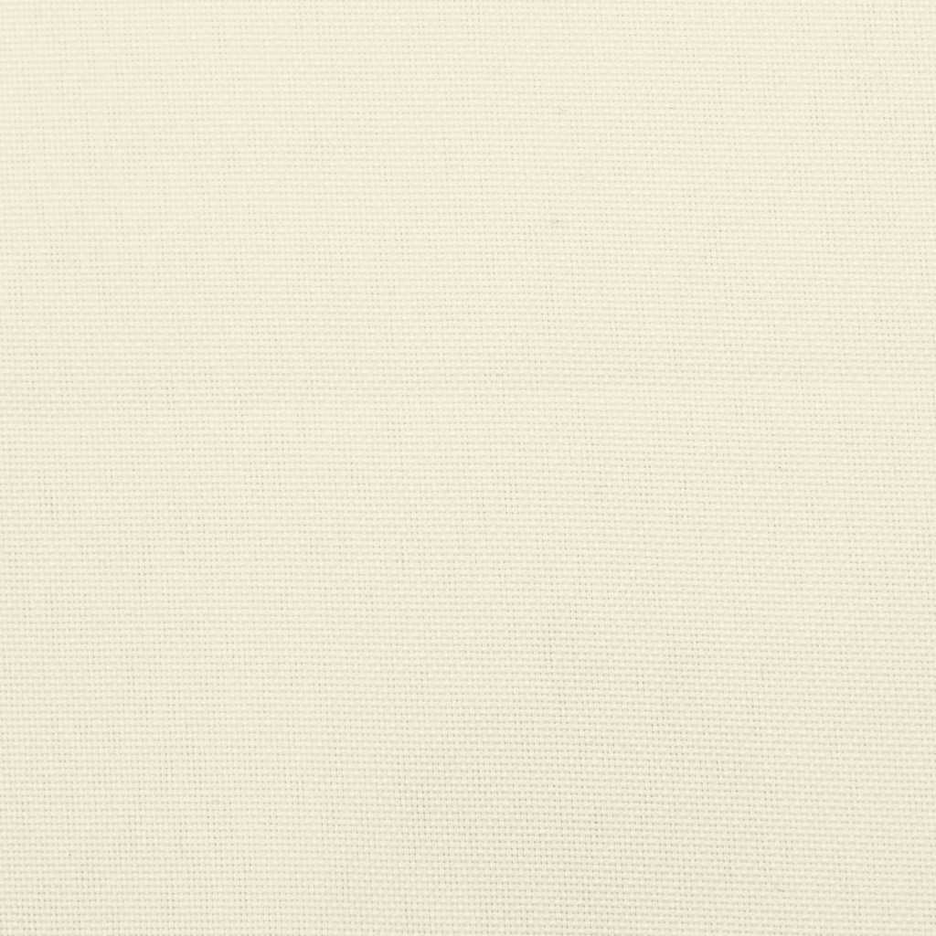 Hochlehner-Auflagen 6 Stk. Creme Oxford-Gewebe