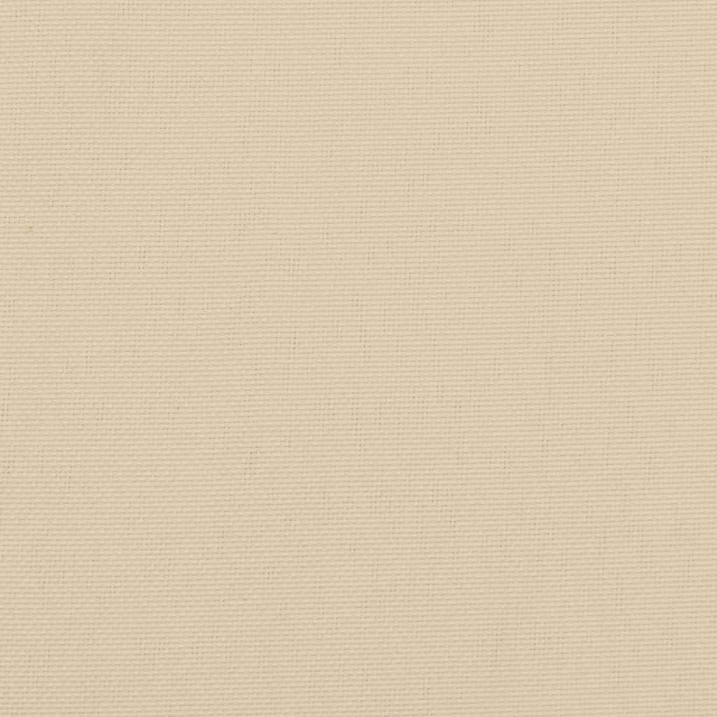 High-backed cushion pads 4 pcs. Beige Oxford fabric