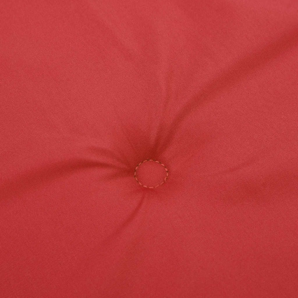 High-back Cushion Pads 2 pc. Red Oxford Fabric