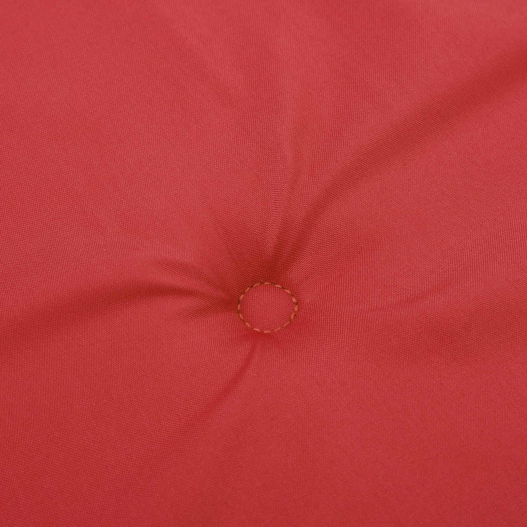 Hochlehner-Auflagen 4 Stk. Rot Oxford-Gewebe