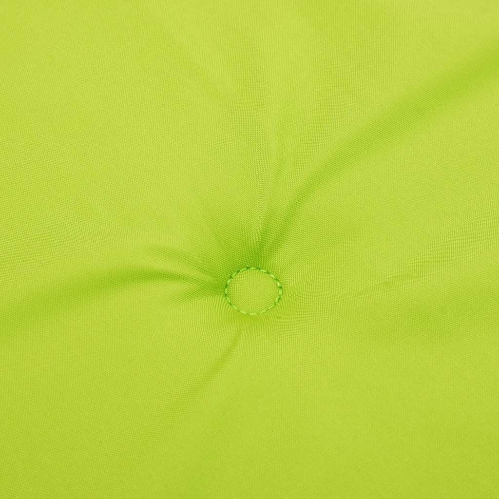 Coussins de dossier haut 2 pcs Vert vif Tissu Oxford