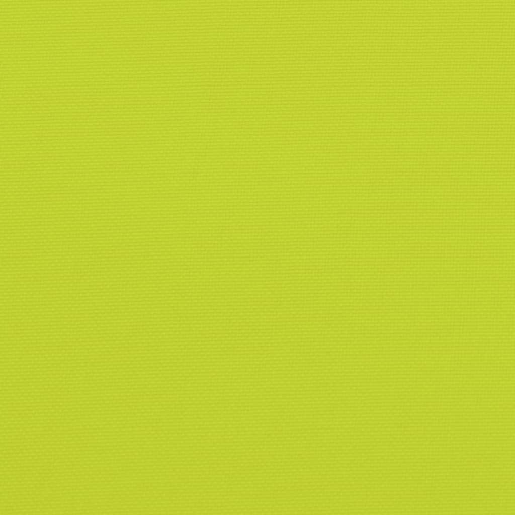 Coussins de dossier haut 2 pcs Vert vif Tissu Oxford