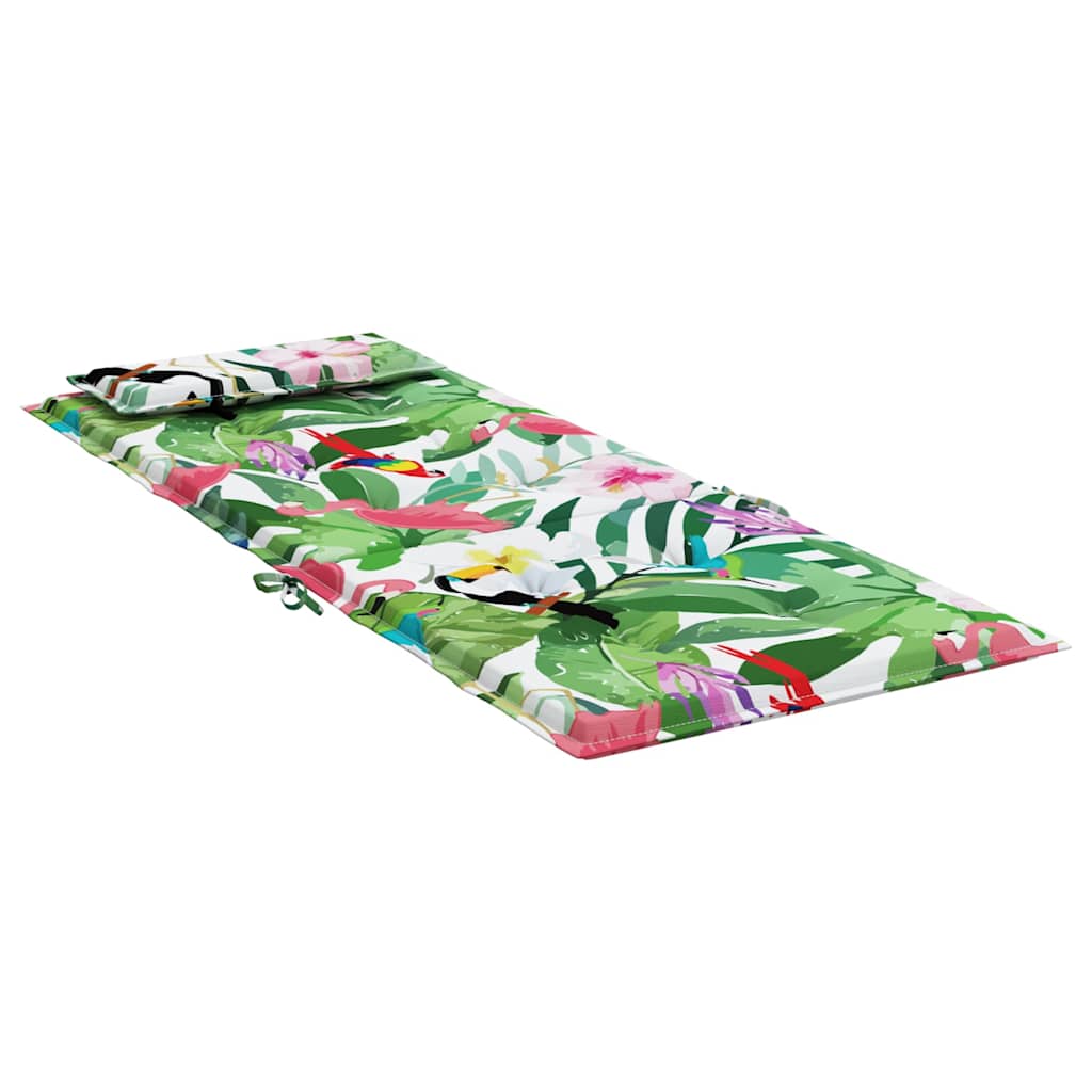 High-backed cushion pads 6 pcs. Multi-colored Oxford fabric