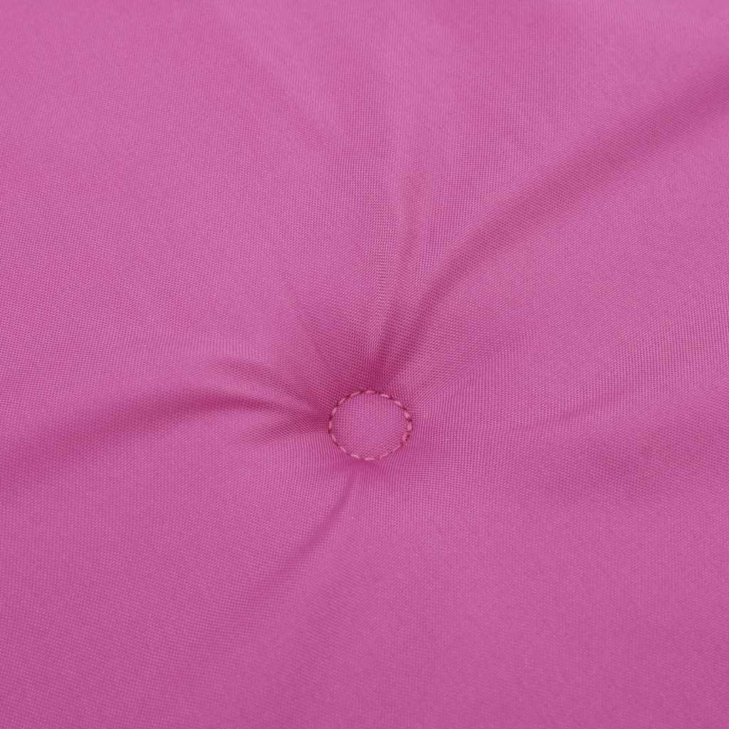 Hochlehner-Auflagen 2 Stk. Rosa Oxford-Gewebe