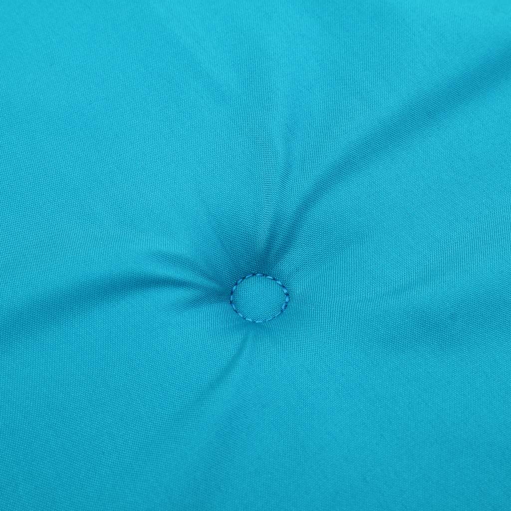 High-back cushion pads 4 pcs. Turquoise Oxford fabric