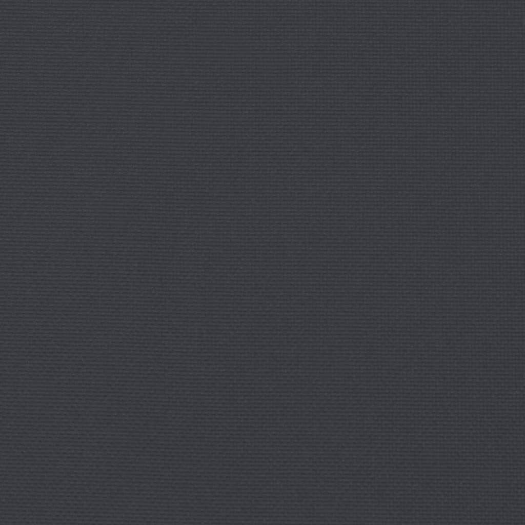 Pillow Round Black Ø 60 x 11 cm Oxford Fabric